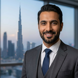 Client headshot — real estate broker